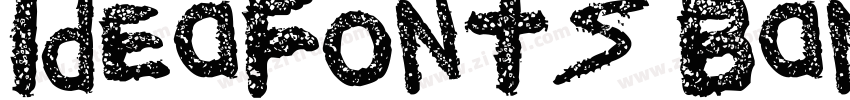 IdeaFonts BangKeTi字体转换